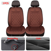 Load image into Gallery viewer, Heated Car Seat Cover - Universal Car Seat Heater