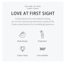 Load image into Gallery viewer, Mini Portable Wireless Usb Charging Humidifier Mute Projection Lamp 360 Rotating Aromatherapy Diffuser For Home Bedroom - OZN Shopping
