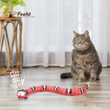 Load image into Gallery viewer, Smart Sensing Snake Cat Toys