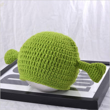 Load image into Gallery viewer, Cute Shrek Hat Wool Winter Knitted Hats