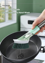 Load image into Gallery viewer, Cleaning Tools Silicone Dish Brush for Kitchen Soap Dispenser Dishwashing Brush - OZN Shopping