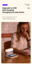 Load image into Gallery viewer, Wireless Chager with Clock & Lamp - OZN Shopping