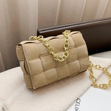 Load image into Gallery viewer, Leather Weave Chain Shoulder Bags - OZN Shopping