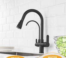 Load image into Gallery viewer, Elegant Kitchen Faucet Sensor Smart Touch Pull Out Tap