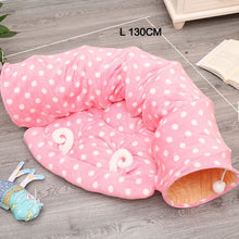 Load image into Gallery viewer, Pet Cats Tunnel Interactive Play Toy Mobile Collapsible Ferrets Rabbit Bed tunnels Indoor Toys Kitten Exercising Products - OZN Shopping
