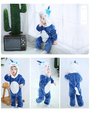 Load image into Gallery viewer, Baby Rompers Winter Lion Costume For Girls Boys Toddler Animal Jumpsuit Infant Clothes Pajamas - OZN Shopping