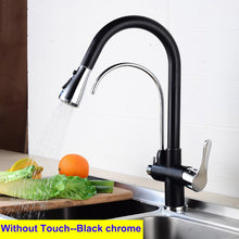 Load image into Gallery viewer, Elegant Kitchen Faucet Sensor Smart Touch Pull Out Tap