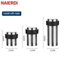 Load image into Gallery viewer, Wall Pin Bumper Scratch Protection Stainless Steel Door Stops Rubber Door Protective Pad Door Stopper Wall Protector Anti-collision Door Holder Heavy Duty - OZN Shopping