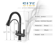 Load image into Gallery viewer, Elegant Kitchen Faucet Sensor Smart Touch Pull Out Tap