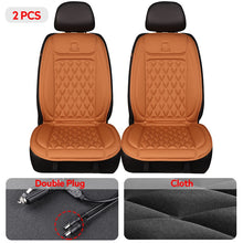 Load image into Gallery viewer, Heated Car Seat Cover - Universal Car Seat Heater