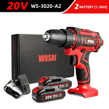 Load image into Gallery viewer, Cordless Drill Electric Screwdriver Mini Wireless Power Driver DC Lithium-Ion Battery 3/8-Inch - OZN Shopping