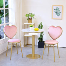 Load image into Gallery viewer, Modern Class Love Heart Shape Soft Seat Chair ( Free Delivery ) - OZN Shopping