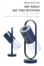 Load image into Gallery viewer, Mini Portable Wireless Usb Charging Humidifier Mute Projection Lamp 360 Rotating Aromatherapy Diffuser For Home Bedroom - OZN Shopping