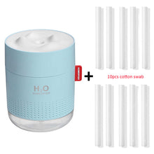 Load image into Gallery viewer, Portable Ultrasonic Humidifier 500ML Snow Mountain H2O USB Aroma Air Diffuser With Romantic Night Lamp Humidificador Difusor - OZN Shopping