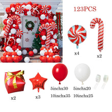 Load image into Gallery viewer, Christmas Balloons Arch Home Party Decoration