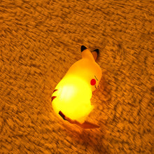 Load image into Gallery viewer, Pokemon Pikachu Night Light Glowing Children Toy Pokemon Pikachu Cute Bedside Lamp Children's Birthday Christmas Present