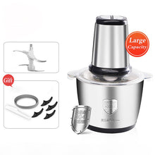 Load image into Gallery viewer, 3L/2L Electric Meat Grinder Vegetable Chopper Mincer Kitchen Appliance - OZN Shopping
