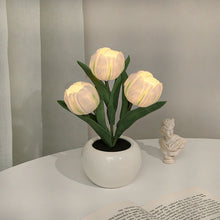 Load image into Gallery viewer, Flower LED Tulip Table Lamp Home Decor