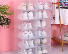 Load image into Gallery viewer, Shoes Storage 6pcs/Set Fold Shoe Box