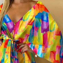 Load image into Gallery viewer, Party Printed Dress