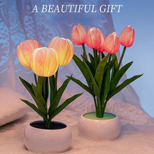 Load image into Gallery viewer, Flower LED Tulip Table Lamp Home Decor