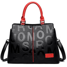 Load image into Gallery viewer, Ladies Quality Leather Letter Shoulder Bags