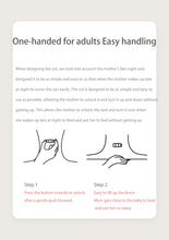 Load image into Gallery viewer, Baby Crib Bed Side