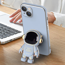 Load image into Gallery viewer, Astronaut Phone Case For iPhone 13 12 Mini 11 Pro XS Max X XR 6 6S 7 8 Plus SE2 13 Luxury Square Soft Cover