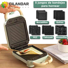 Load image into Gallery viewer, Sandwich Maker - Waffle Donut Cookies & Pancake Cooker & Toaster
