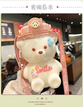 Load image into Gallery viewer, Bear Straw Water Bottle