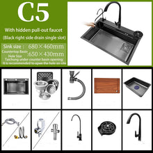 Load image into Gallery viewer, Kitchen Sink with Faucet & Accessories