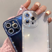 Load image into Gallery viewer, Glitter Diamond Pattern Phone Case for iPhone Cover