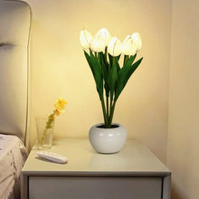 Load image into Gallery viewer, Flower LED Tulip Table Lamp Home Decor