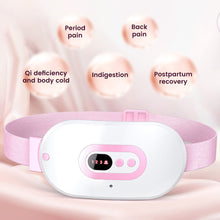 Load image into Gallery viewer, Period Belt Menstrual Pain Relief Abdomen Heating Massager
