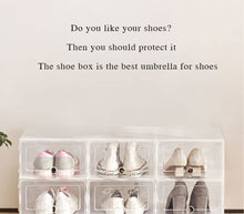 Load image into Gallery viewer, Shoes Storage 6pcs/Set Fold Shoe Box