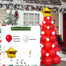 Load image into Gallery viewer, Christmas Balloons Arch Home Party Decoration
