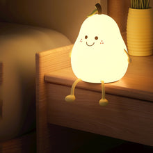 Load image into Gallery viewer, LED Pear Fruit Night Light