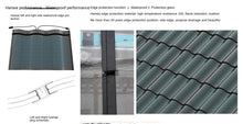 Load image into Gallery viewer, Solar Roof tiles photovoltaic with tile roof solar mounting bracket for photovoltaic tile system 30w