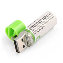 Load image into Gallery viewer, USB BATTERY RECHARGEABLE