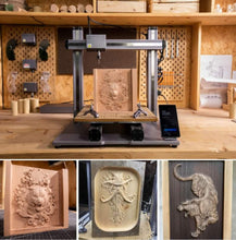 Load image into Gallery viewer, 3D Printer CNC 3018 Pro Max Laser Engraver GRBL DIY 3Axis PBC Milling Laser Engraving Machine Wood Router Upgraded 3018 Pro - OZN Shopping