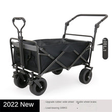 Load image into Gallery viewer, Collapsible Folding Wagon, Heavy Duty Utility Beach Wagon Cart with Removable Wheels, Large Capacity Foldable Grocery Wagon - OZN Shopping
