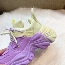 Load image into Gallery viewer, Women Mix Color Sneaker Shoes