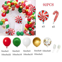 Load image into Gallery viewer, Christmas Balloons Arch Home Party Decoration