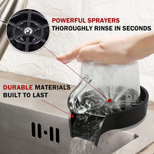 Load image into Gallery viewer, Glass Washer Rinser for Faucet Kitchen Sink