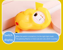 Load image into Gallery viewer, Pokemon Pikachu Night Light Glowing Children Toy Pokemon Pikachu Cute Bedside Lamp Children's Birthday Christmas Present