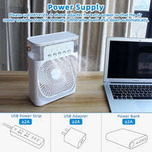Load image into Gallery viewer, Aircon Cooling USB Fan LED