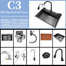 Load image into Gallery viewer, Kitchen Sink with Faucet & Accessories