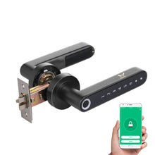Load image into Gallery viewer, Fingerprint Electronic Door Lock Smart Bluetooth Password Handle Lock APP - OZN Shopping