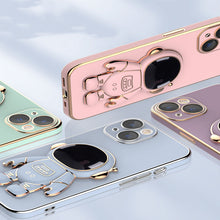 Load image into Gallery viewer, Astronaut Phone Case For iPhone 13 12 Mini 11 Pro XS Max X XR 6 6S 7 8 Plus SE2 13 Luxury Square Soft Cover