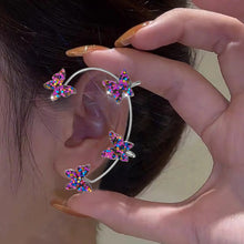 Load image into Gallery viewer, Sparkling Earings Butterfly Clips - OZN Shopping